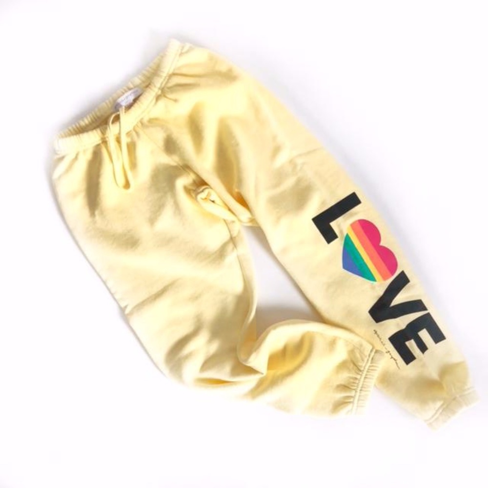 Spiritual Gangster Yellow Love Sweatpants
